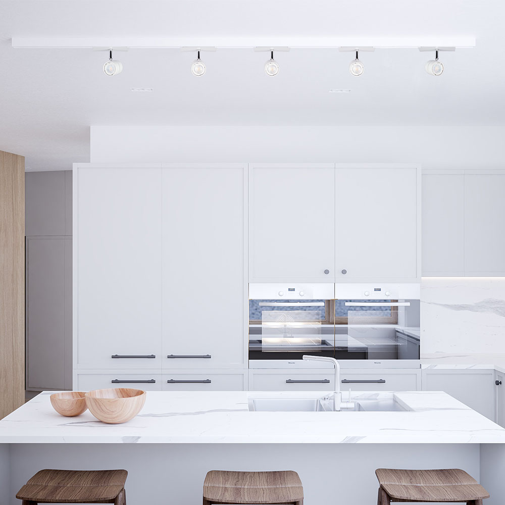 1 x GU10 Corpo Bianco freddo