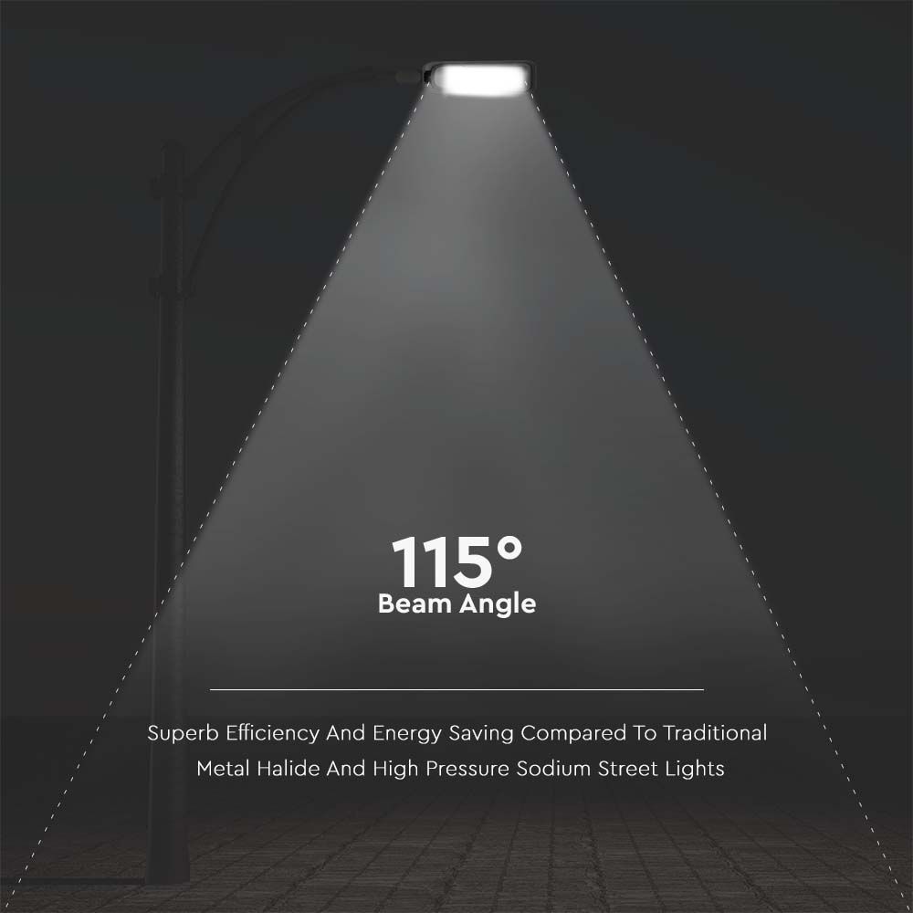 50W LED Street Light With Adapter Holder 6500K