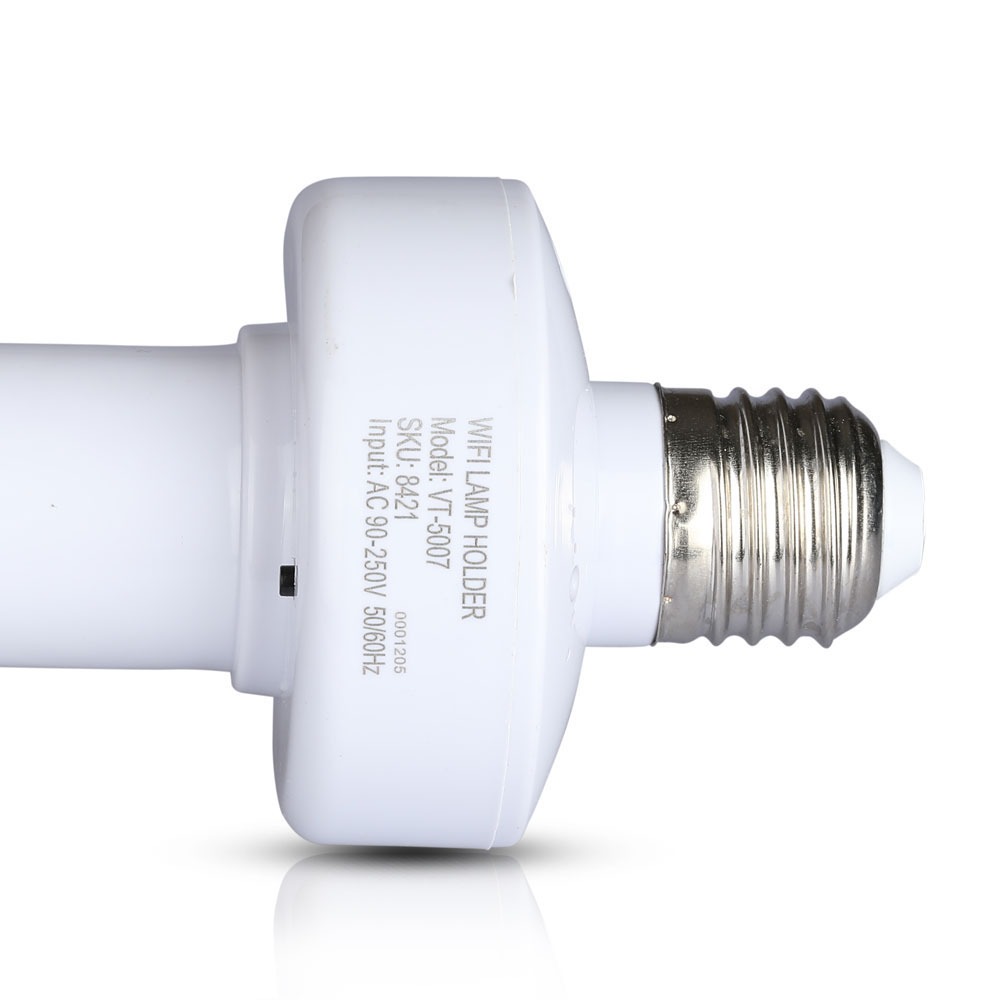 WIFI Lamp Holder Amazon Alexa & Google Home Compatibile img 1