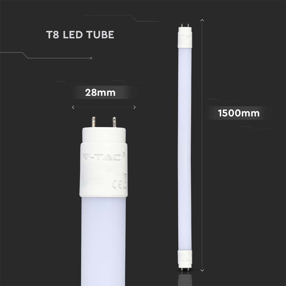 LED Tube T8 15W150 cm Nano Plastic 4000K 160LM/WATT