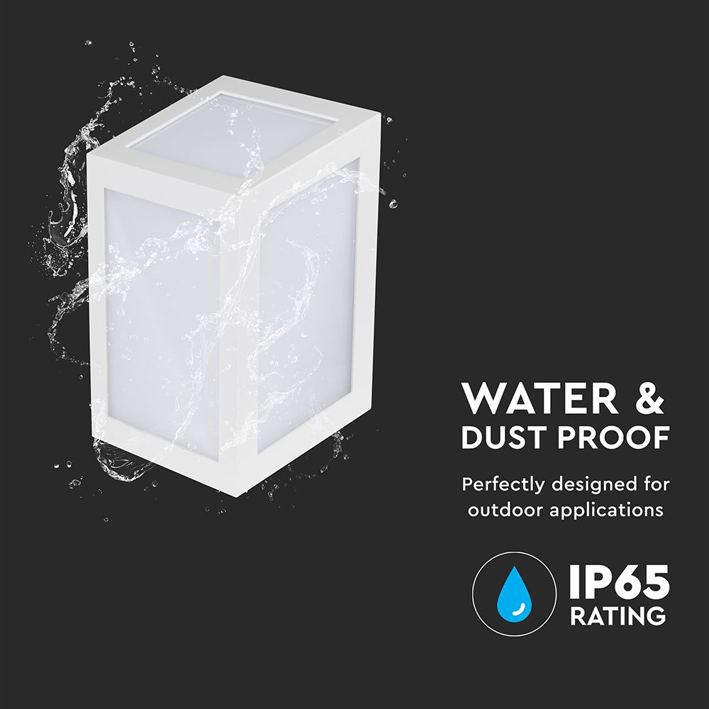 12W LED Wall White Body 4000K img 1