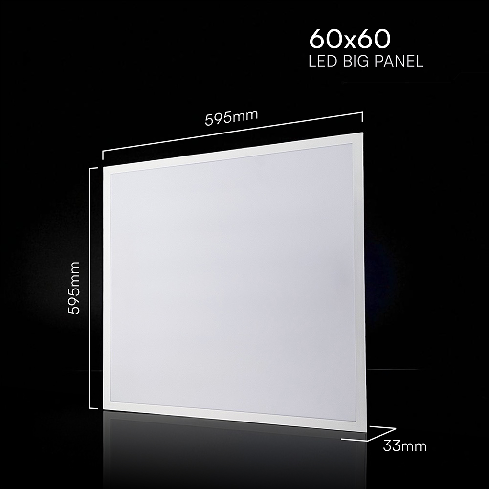 LED Panel 36W CREE CHIP 600x600mm Backlit 120Lm/W 6500K 10PCS/SET