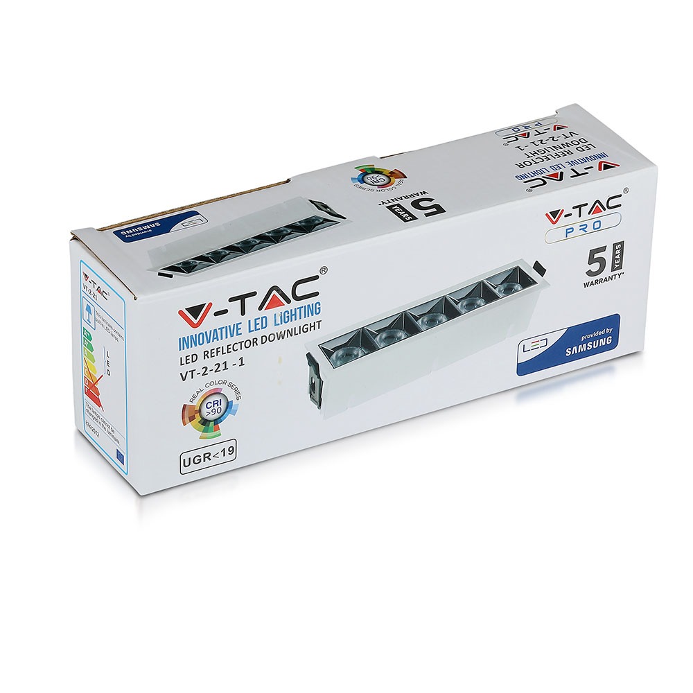 LED Faretto da incasso SAMSUNG Chip 20W SMD Reflector 38gradi 5700K