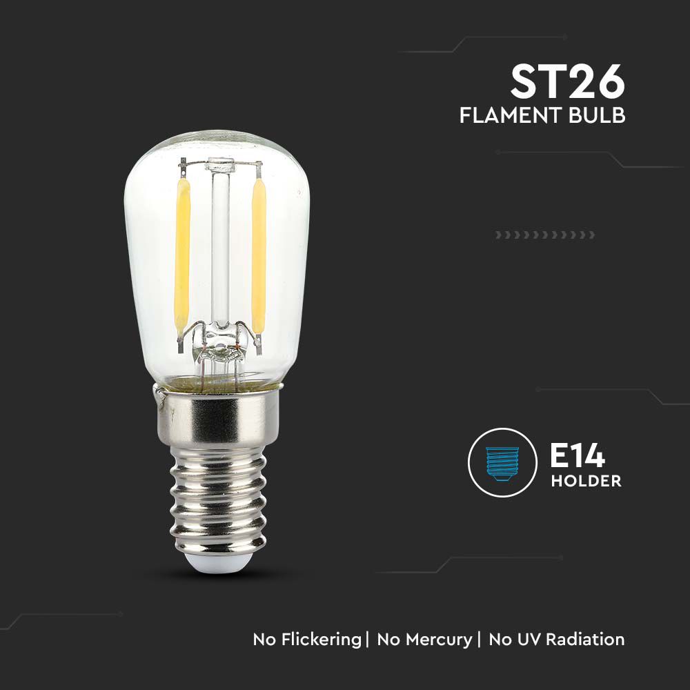 2W Filament E14 ST26 4000K