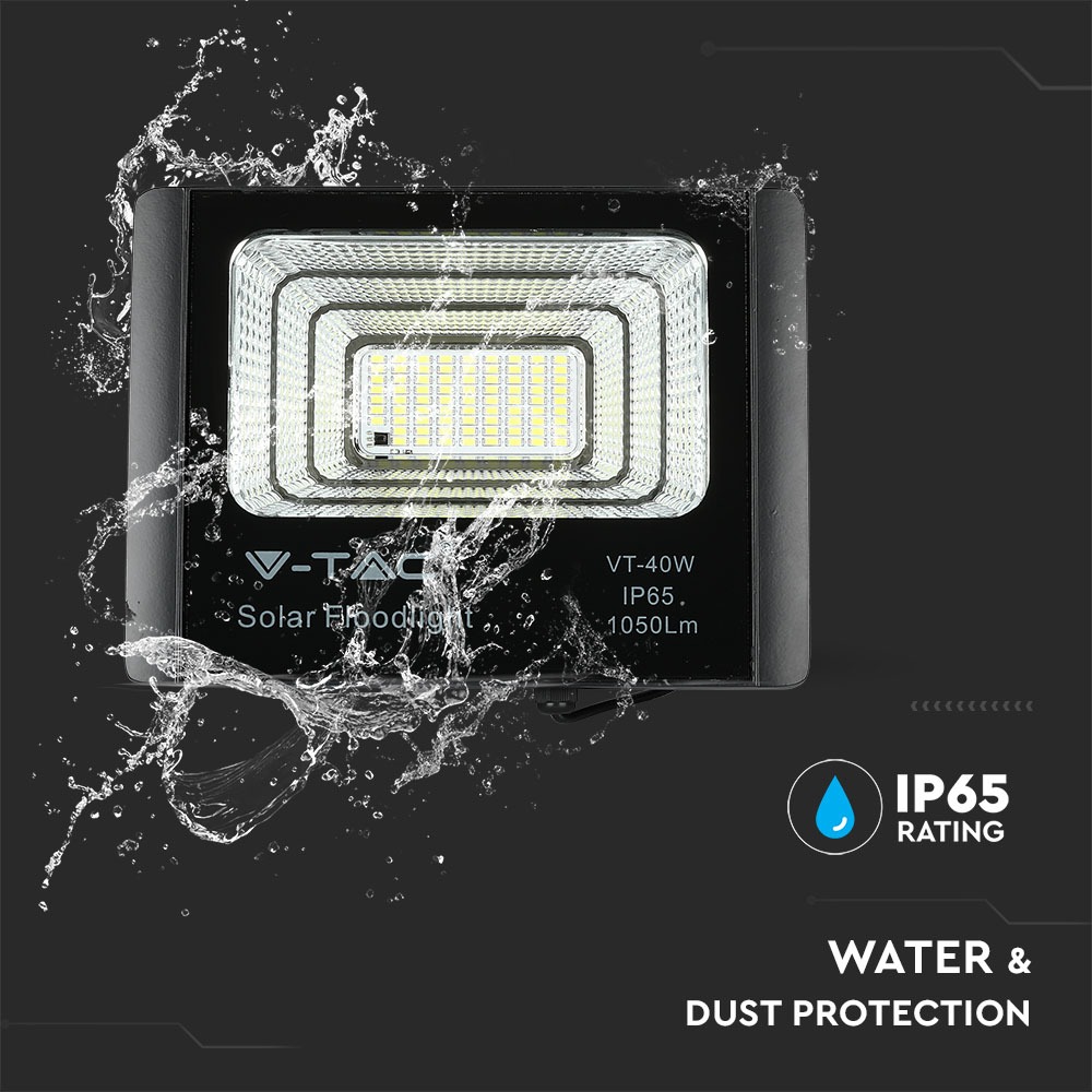 16W Pannello Solare con LED Proiettore 4000K img 1