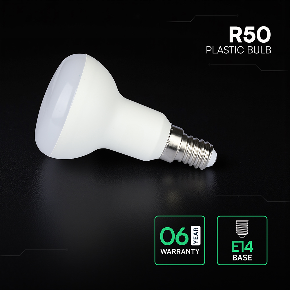 4.8W LED Bulb E14 R50 CREE CHIP 4000K img 1