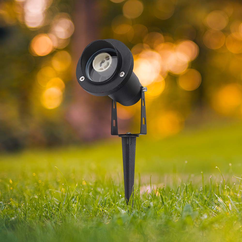 Garden Spike Aluminium Mini GU10 (105*75*245mm)