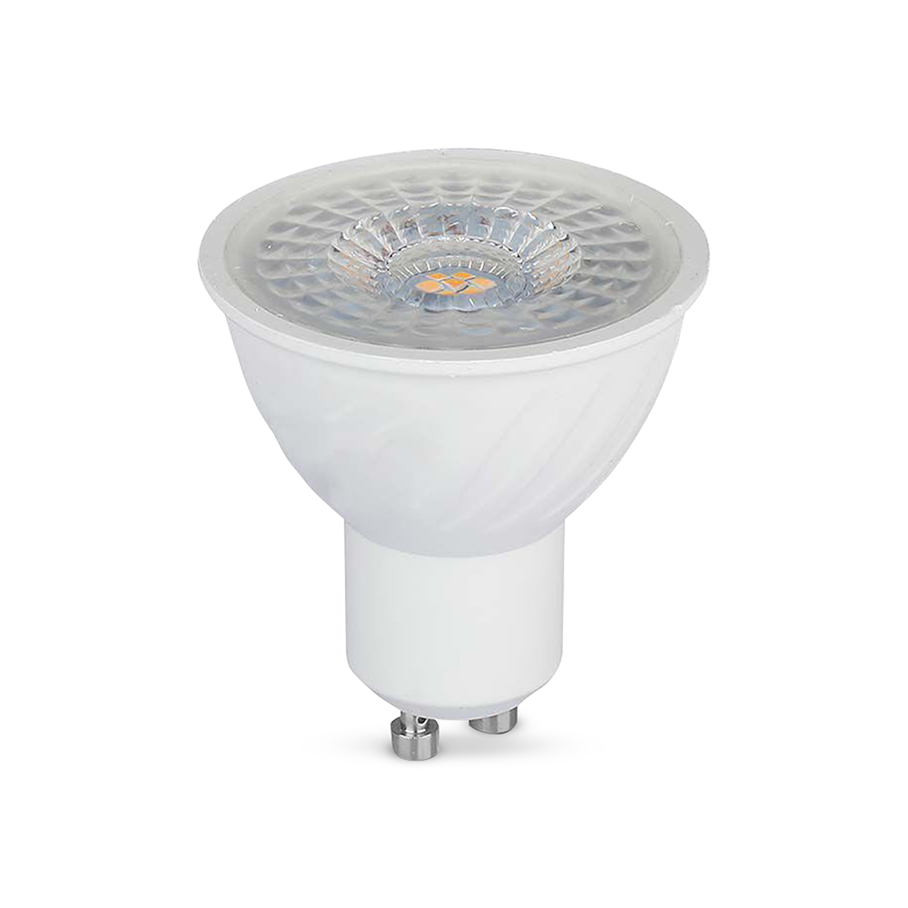 Faretti - 6W GU10 Ripple Plastic 4000K 110° Dimmable
