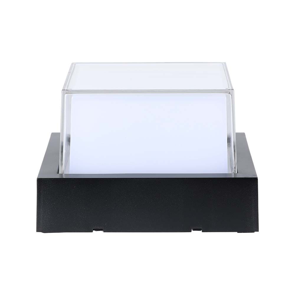 12W LED Wall Black Square 4000K img 3