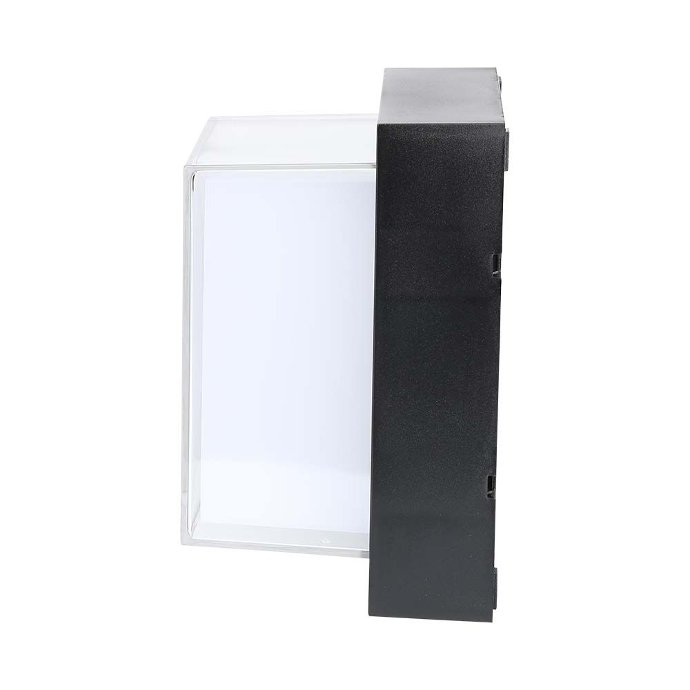 12W LED Wall Black Square 4000K img 2