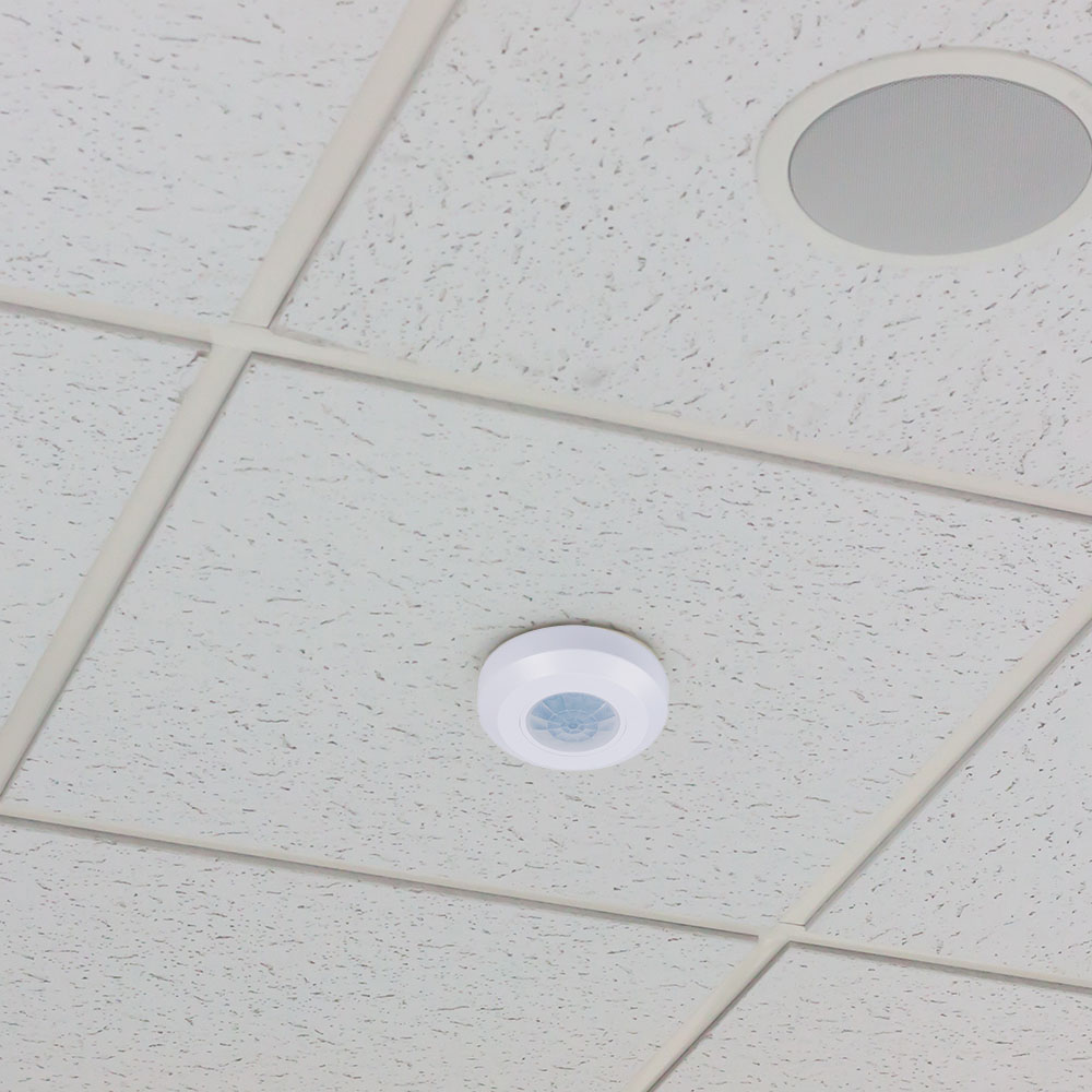 Sensore a soffitto corpo bianco
