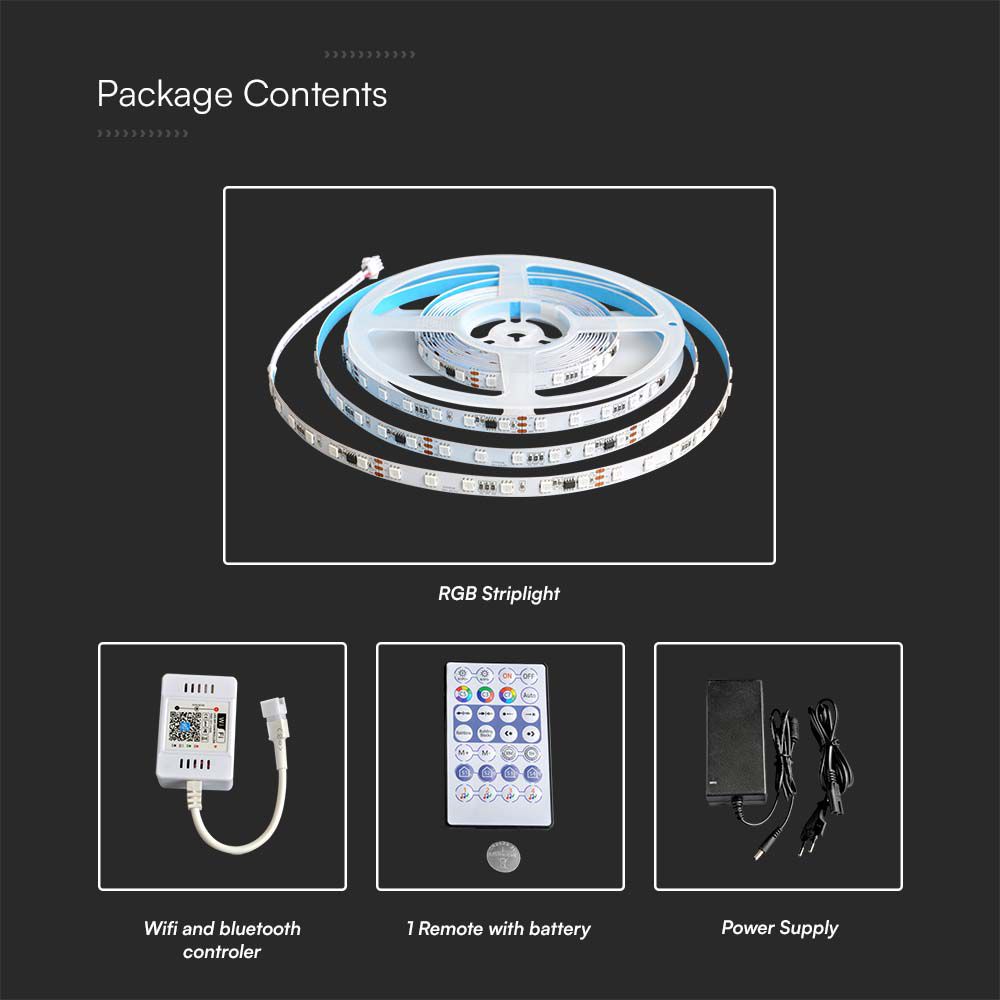 LED Magic Strip Set RGB 24V RGB IP20 img 4