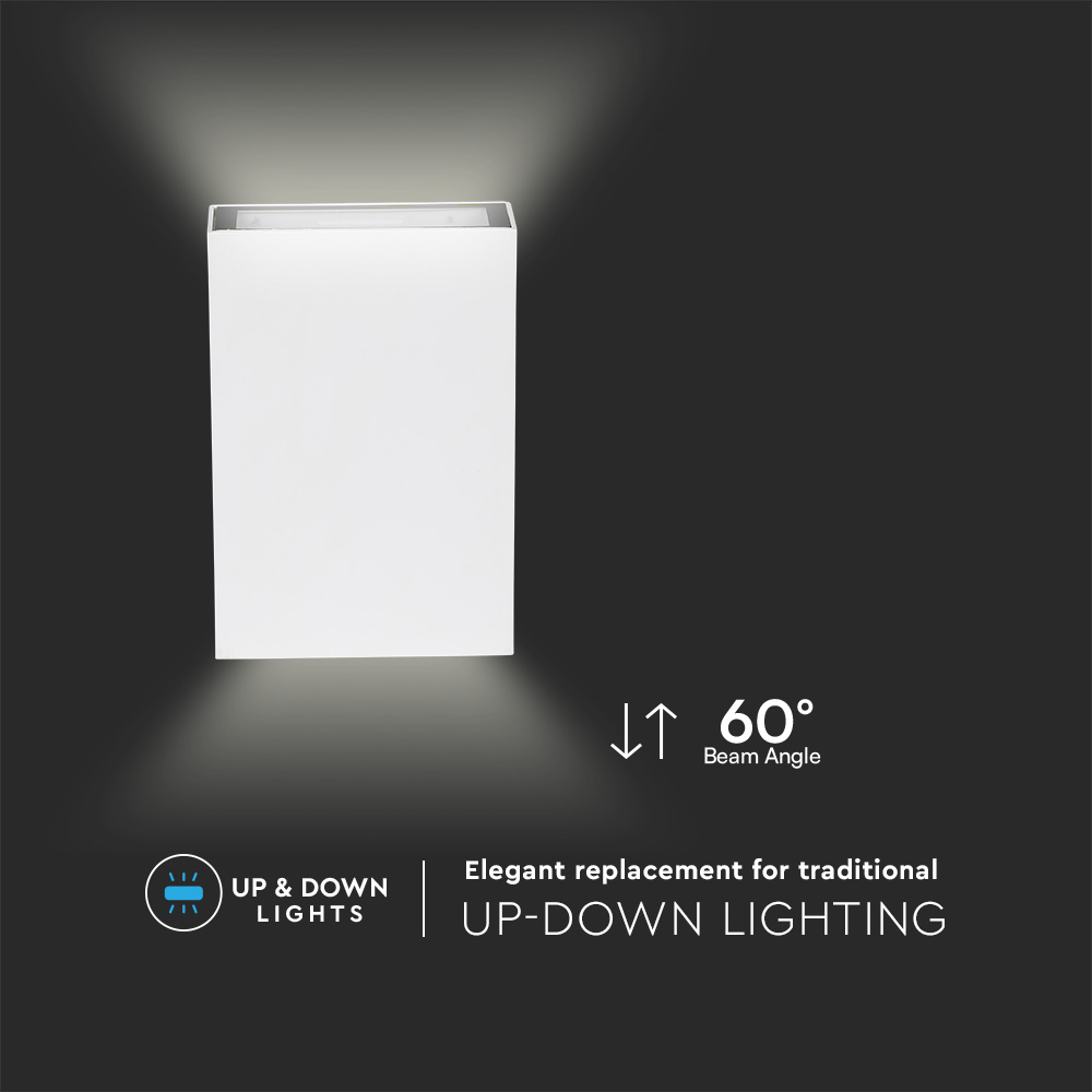4W LED Wall Light White 6500K img 2