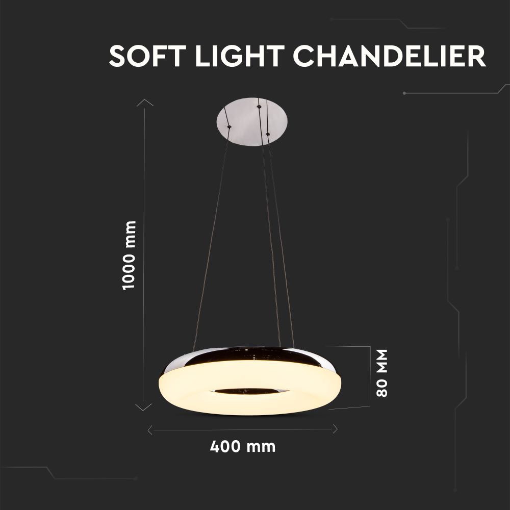 40W Soft Light Chandelier ?40 3000K