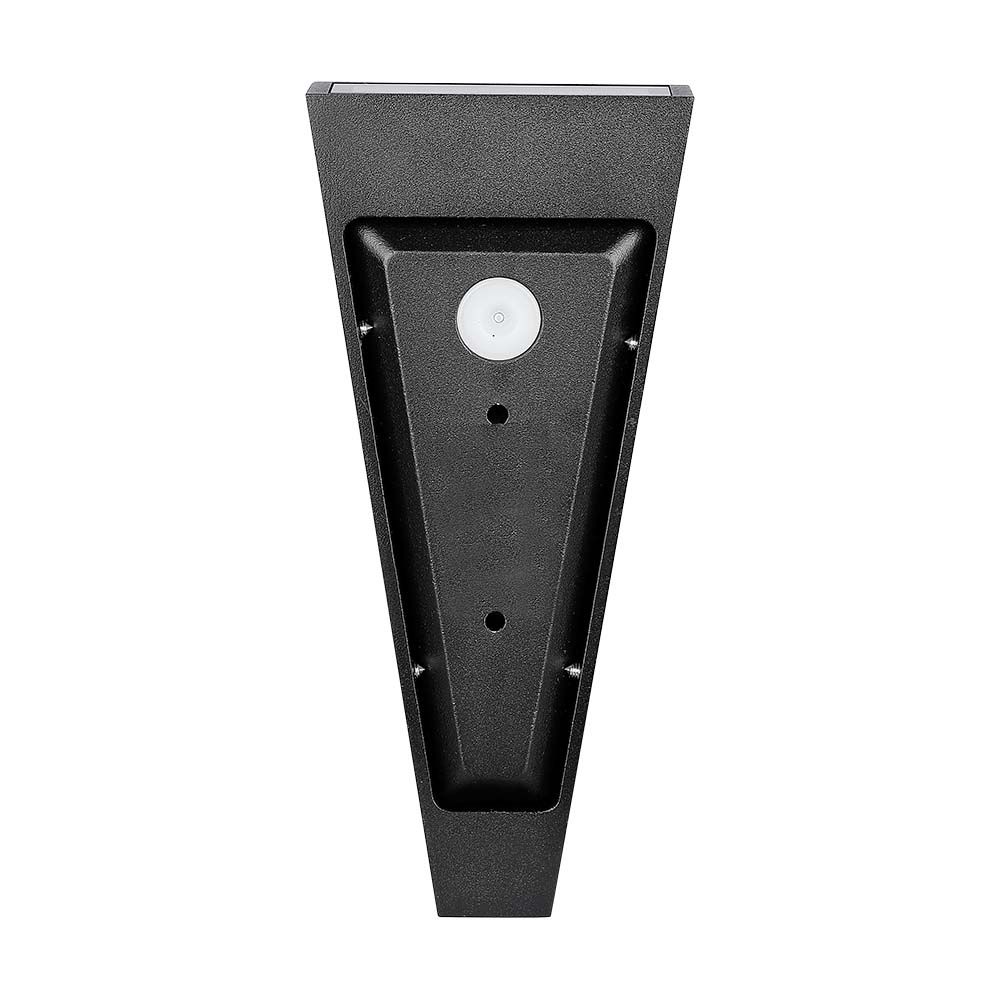 Lampada LED da Muro Doppio Fascio Luminoso Colore Nero img 2