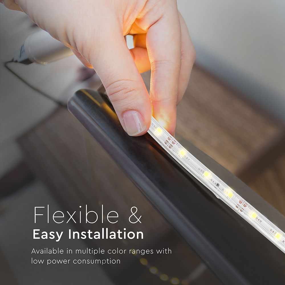 LED Strip SMD3528 60LEDs 6000K IP65 img 2