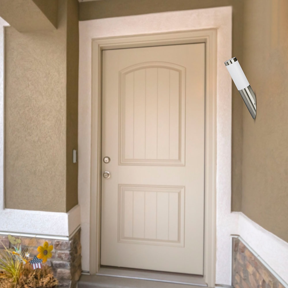 Applique corpo in acciaio inox angolo diagonale