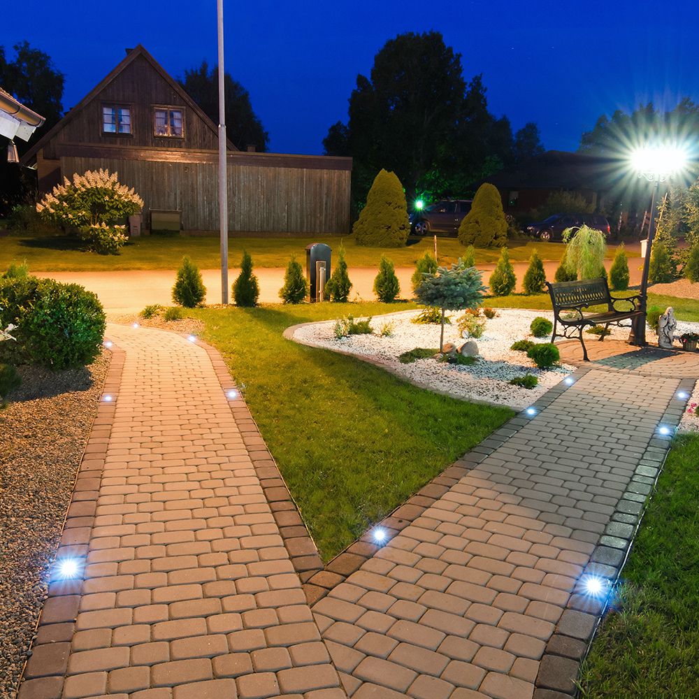 Mini GU10 Underground Fitting Round