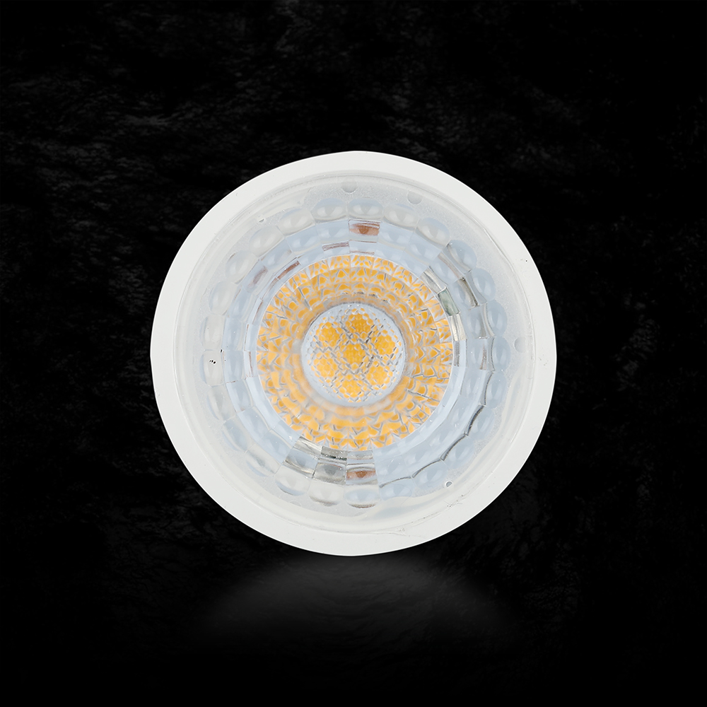 LED Spotlight - CREE CHIP 6W GU10 Ripple Plastic 4000K 110° img 2