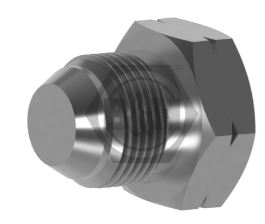 Cap Metric Male 60° cone