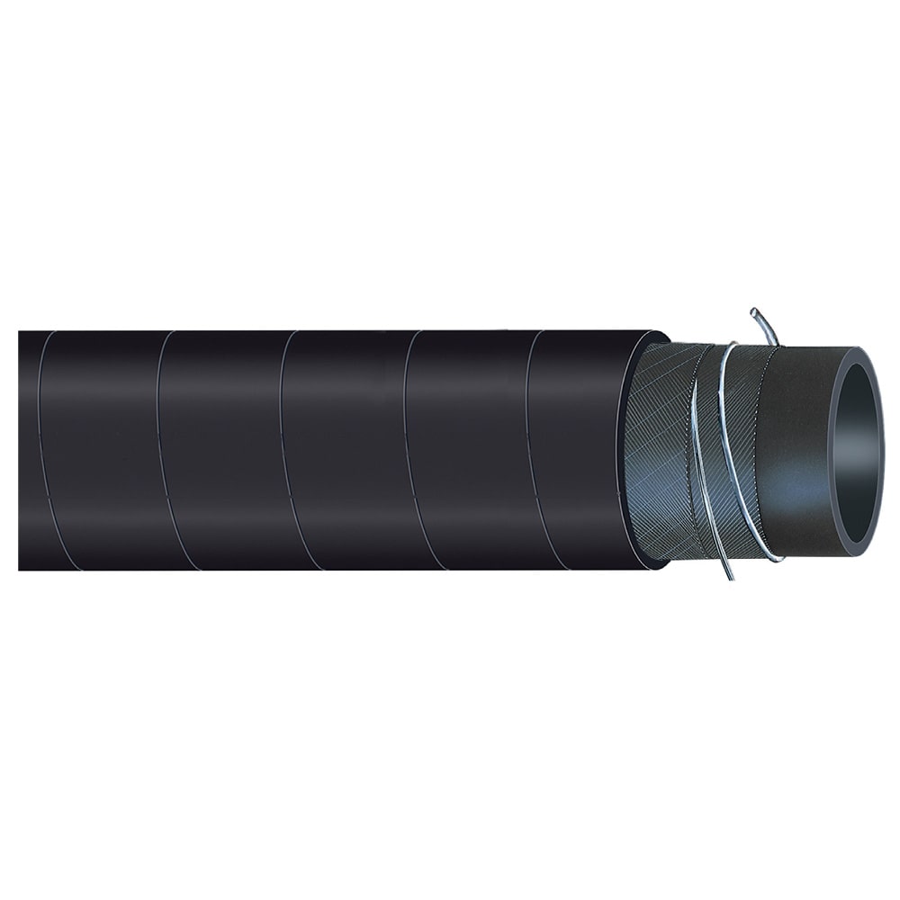 Hose for suction and delivery of mineral oils and refined fuels
