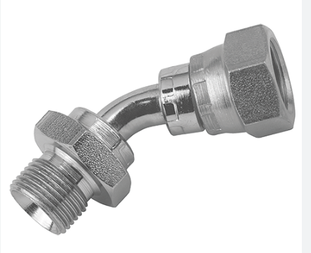 Elbow 45° Male BSPP x Female BSPP long