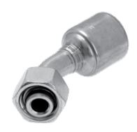 45° Metric Female o-ring 24° cone (light)