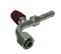 90° UNF female + o-ring filling valve