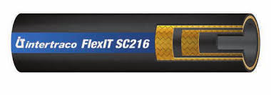 Two wire braid compact hose