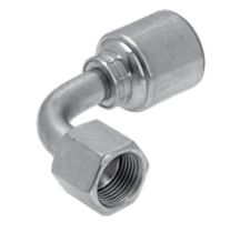 1-piece JIC Female 90°