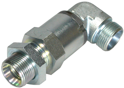 90° Swivel pipe coupling