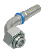 Interlock Metr. fem. o-ring 90°