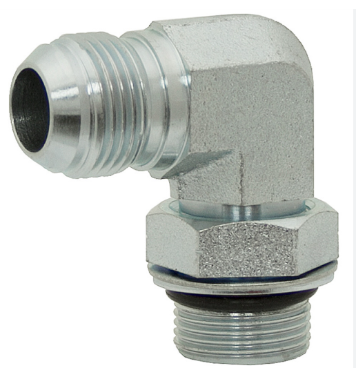 Elbow 90° Male JIC x Male UNF o-ring