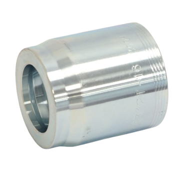 No skive ferrule for 4 spiral hoses