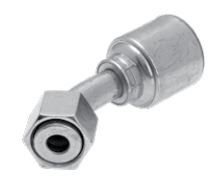 1-piece ORFS Female 45°
