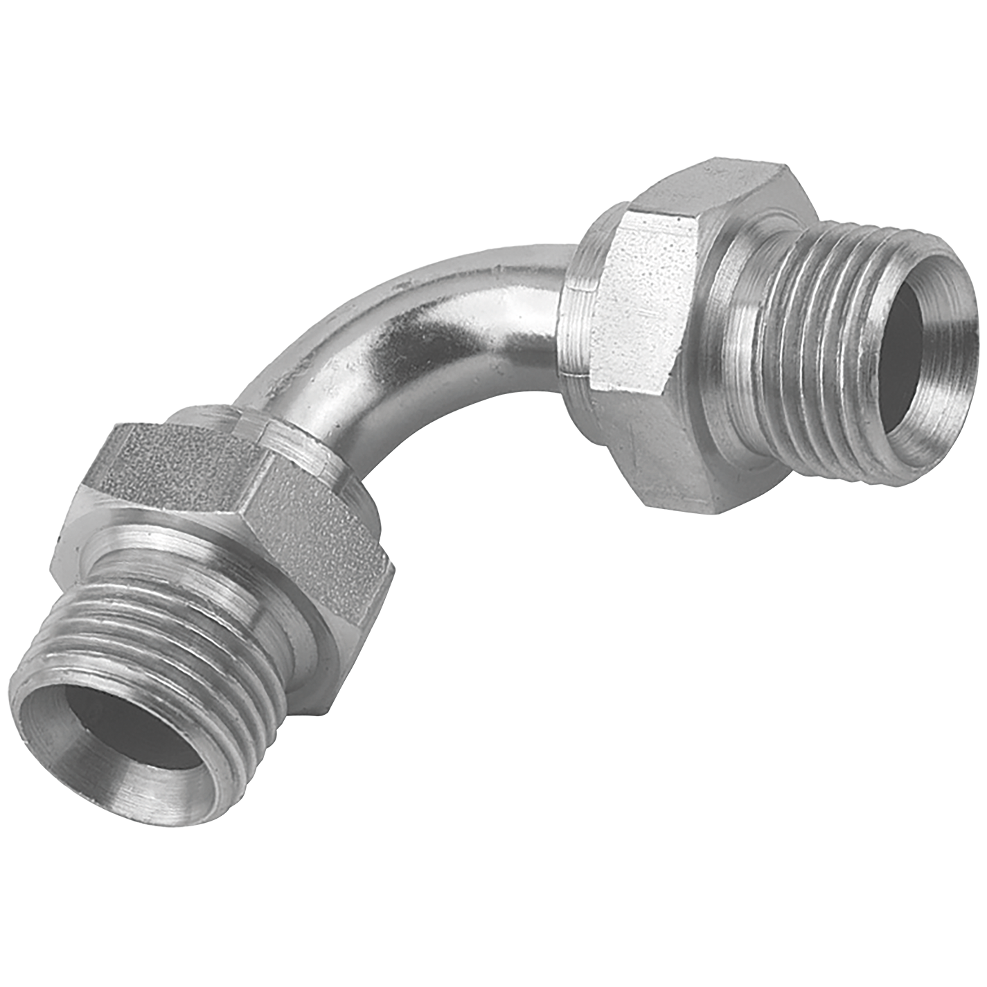 Elbow 90° Male BSPP x Male BSPP long
