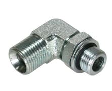 Elbow 90° Male BSPP x Metric Male O-ring