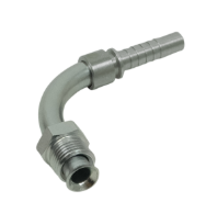 SAE inverted flare male swivel - 90° elbow