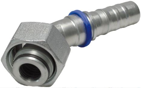 45° Metric o-ring female 24° cone
