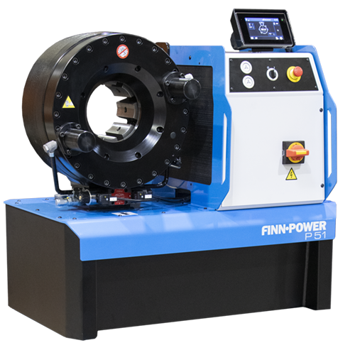 Crimping machine greater than 2" (DN50)