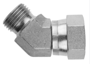 Elbow 45° Male BSPP x Female BSPP