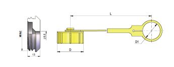 Options Screw coupling Brake
