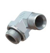 Elbow 90° Male BSPP x Male BSPP o-ring