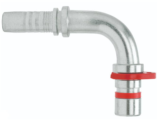 WEO male plug in 90°
