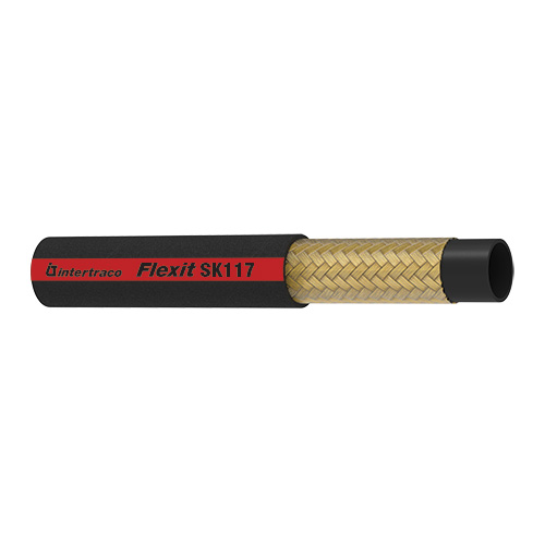 One wire braid compact hose (end of production, replacement = SK117L)