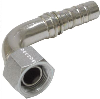 BSP FEM.90° O-RING, 60° CONE