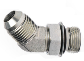 Elbow 45° Male JIC x Male UNF o-ring