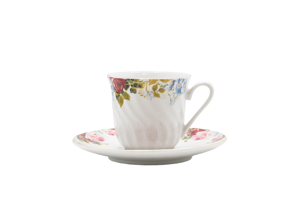 Philomena Set of 6 Cup & Saucer