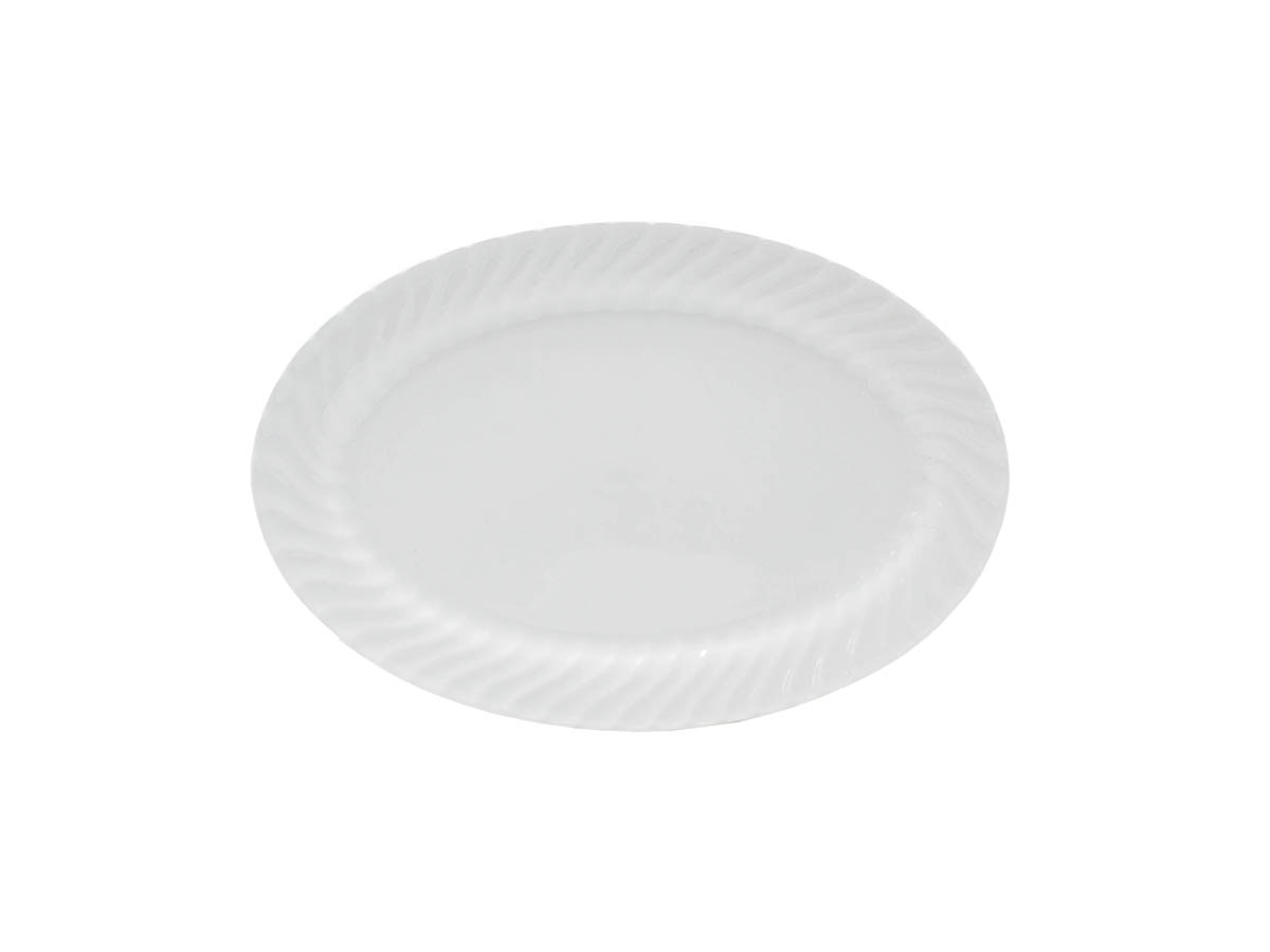 Imperial White 14" Oval Platter