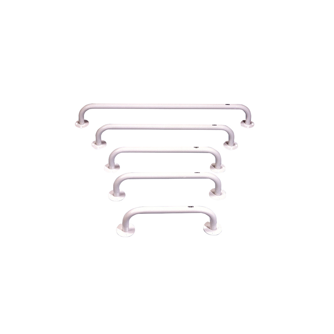 White Grab Rail (12")